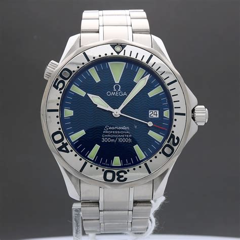 omega seamaster professional 300m 2255.80 00|omega electric blue 300m.